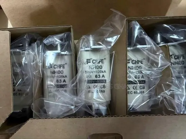 Nh00 Industrial Fuse Link Gg 63a 500v High Breaking Capacity · Photo 1
