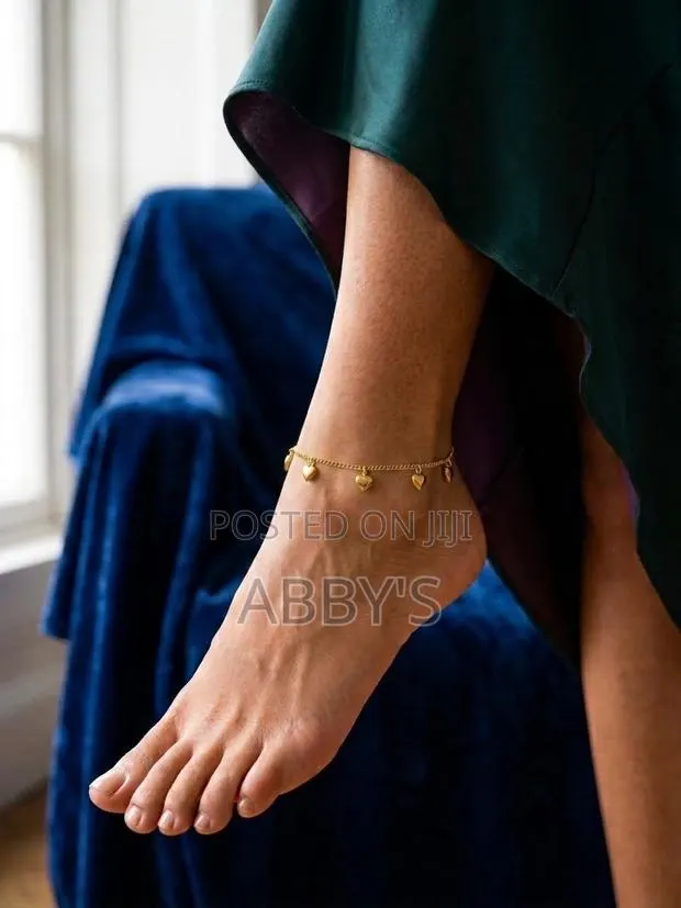 Love Drop Non Fading Anklet ยท Photo 1