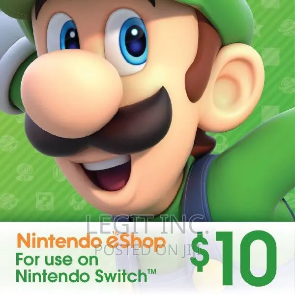 $10 Nintendo Gift Card Voucher · Photo 1