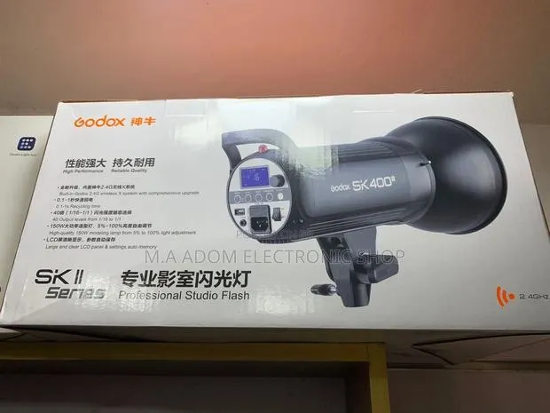 Energy Efficient Godox Sk 400 Studio Flash Led Light. · Photo 1
