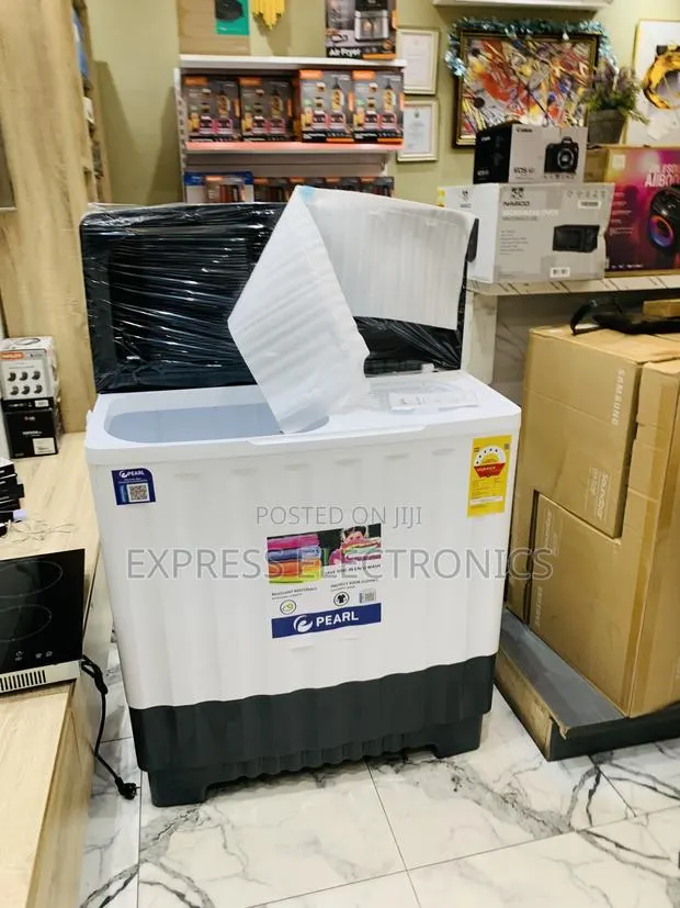 Zealous Sleek Topload Twintub Semi Auto White 20kg Pearl. · Photo 1