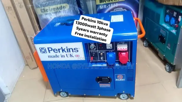 Extended Power Perkins 3phase 13000watt Generator 10kva · Photo 1