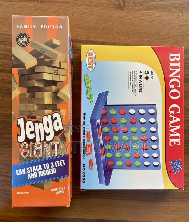 Jenga + Connect 4 Game · Photo 1