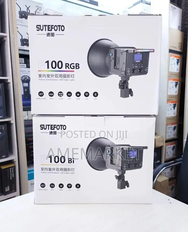 Sutefoto P100Bi RGB 100W Bi-Color LED Video Light · Photo 1