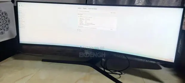 Samsung C49hg90dmc 49" Super Uw Curved Monitor 3840 × 1080 144hz · Photo 1