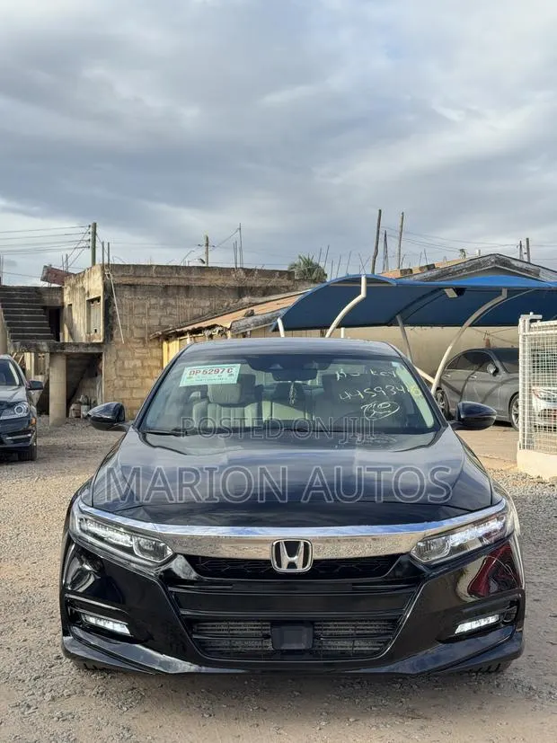 Honda Accord EX-L 2.0T 2018 Black · Photo 1