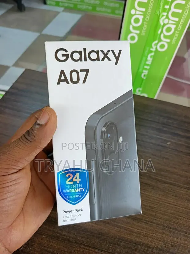 New Samsung Galaxy A07 4G 64 GB Black · Photo 1