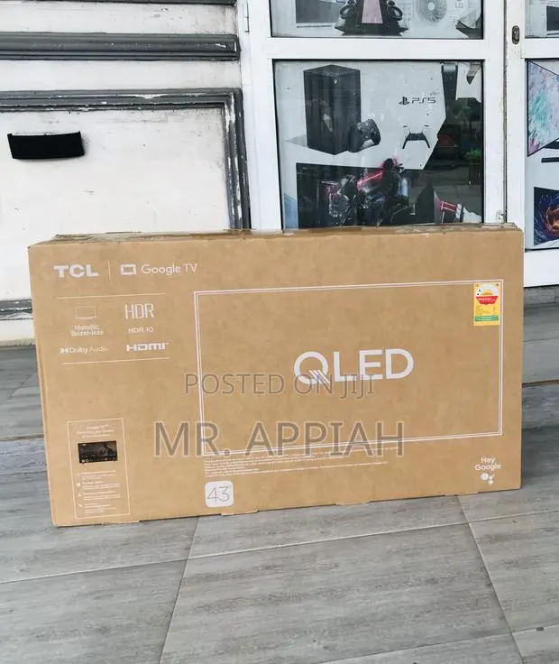 Get Unique TCL-43s5k 43” Qled Smart Satellite Android Television. · Photo 1