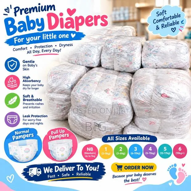 Baby Diapers Comes in Both Pull Up and Regular · Photo 1