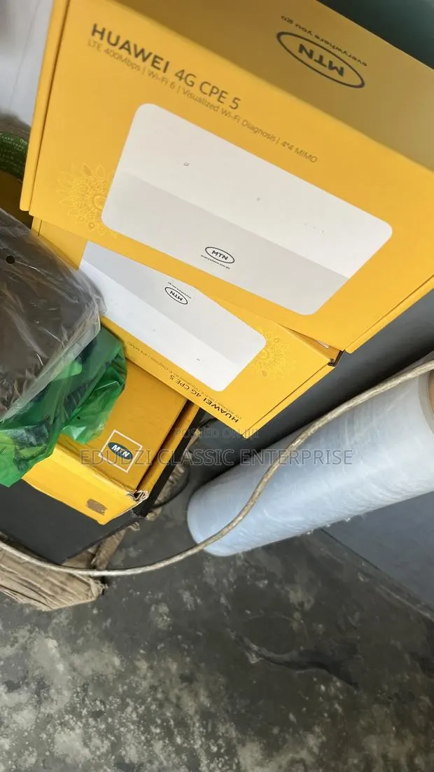 Huawe 4g Cpe Router + Data Sim MTN Tubonet · Photo 1