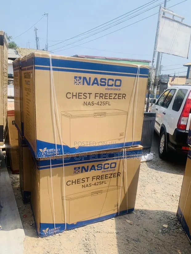 High Quality Nasco 318 Litres Chest Freezer - NAS-425FL - Silver · Photo 1