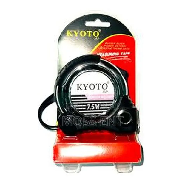 Kyoto 3m Tape Measure 16mm Silver/Black (Piece) - Hf-3c6w · Photo 1