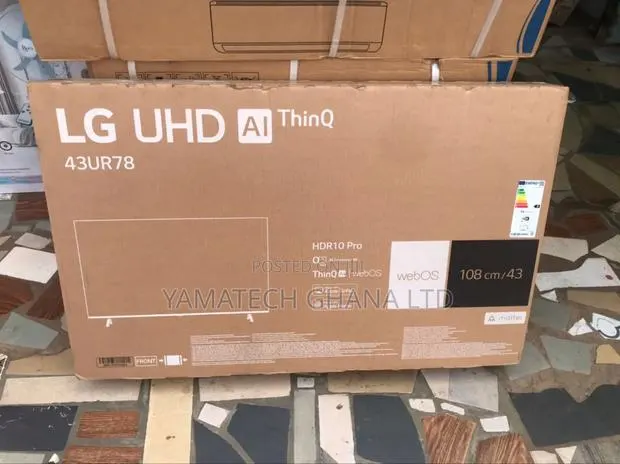 Original Latest Model Lg 43inch 4k Uhd Ai Smart Tv · Photo 1