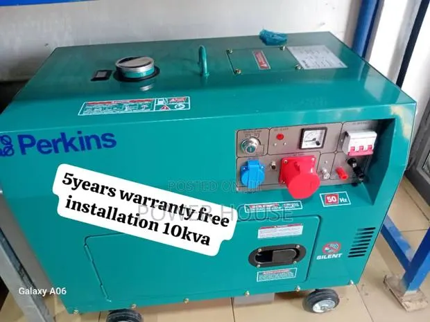 Royal Shild Perkins 10kva 13000watts Perkins Diesel 10kva · Photo 1