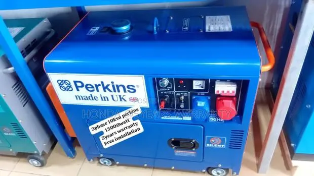 Sustainable Energy Future 3phase Perkins 10kva 13000watt · Photo 1