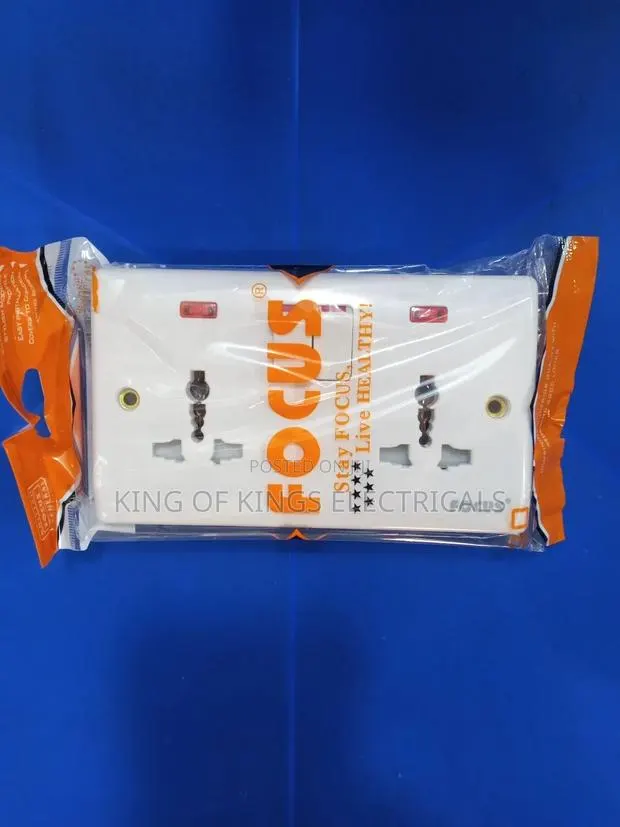 Focus Double Socket(White) · Photo 1