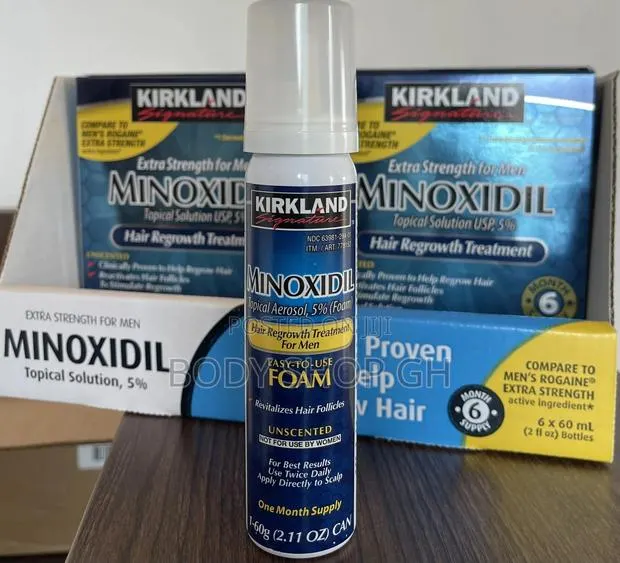 Kirkland Minoxidil Foam for Hairline and Beard Growth · Photo 1