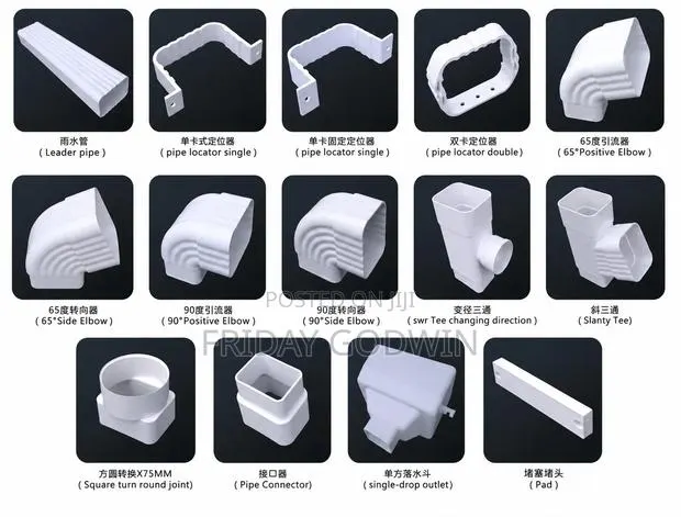 PVC Rain Gutter · Photo 1