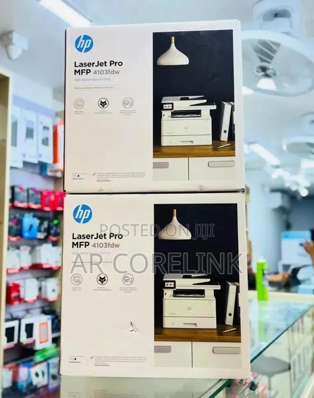 HP Laserjet Pro MFP 4103fdw – Fast, Secure All-in-One Printer · Photo 1