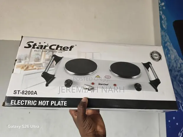 2 Burner Starchef Hot Plate · Photo 1