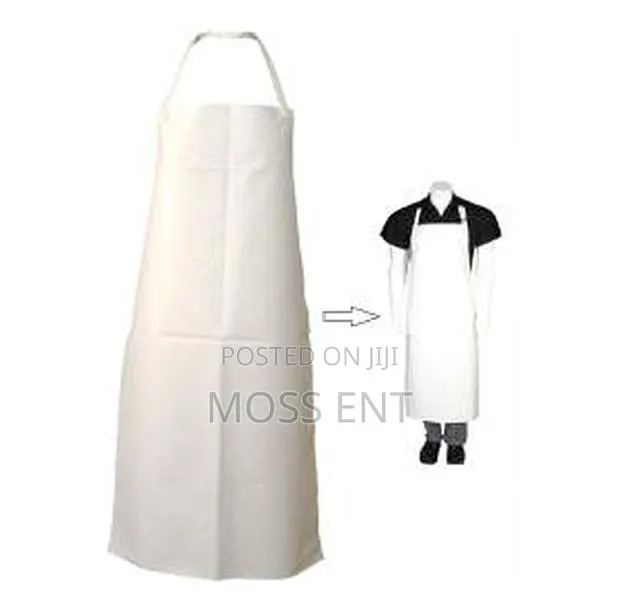 PVC White Apron 80x110cm - Tera- · Photo 1