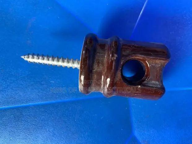 Ceramic Shackle Line Insulator(Big) – Durable Electrical Fitting · Photo 1