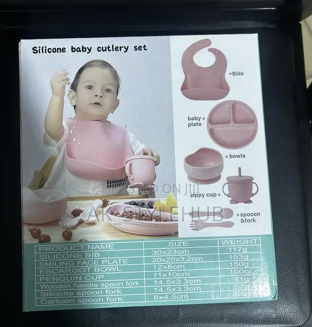 Silicon Baby Cutlery Set