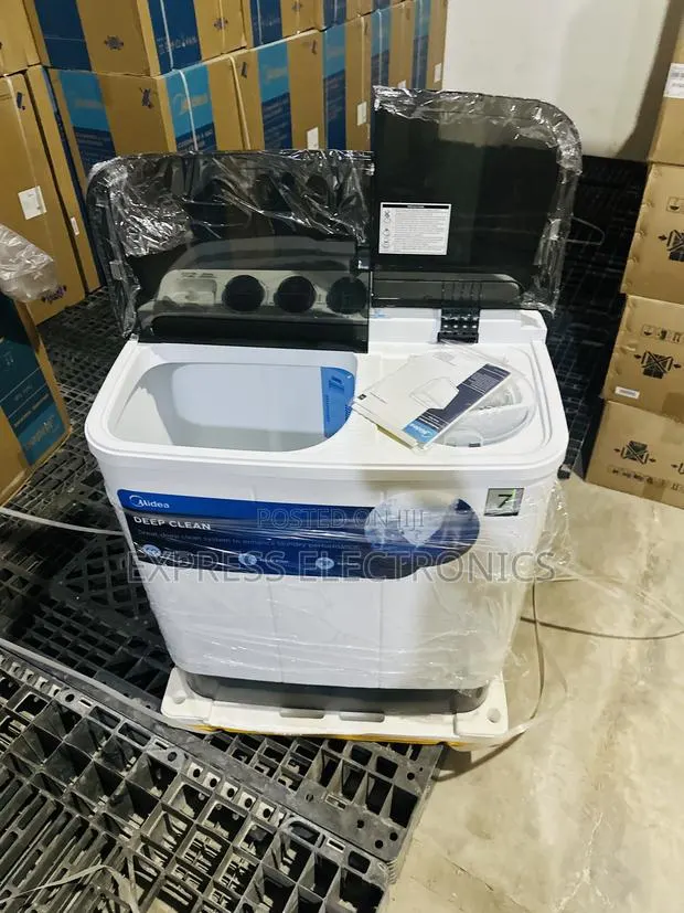 Quality Sleek White Midea 7kg Topload Twintub White · Photo 1