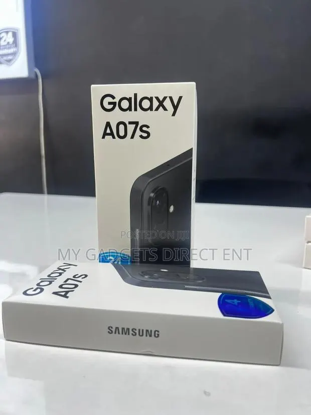 New Samsung Galaxy A07s 64 GB Black · Photo 1