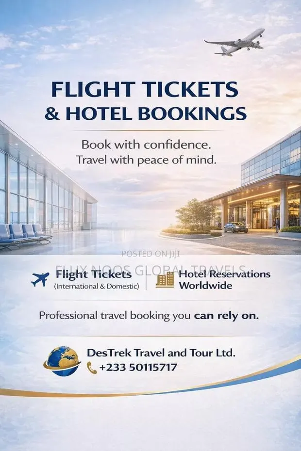 Plane or Flight Ticket and Hotel Hub · Photo 1
