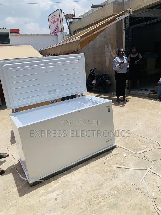 Text Us for Your Midea Chest Freezer Single Door White 418l · Photo 1