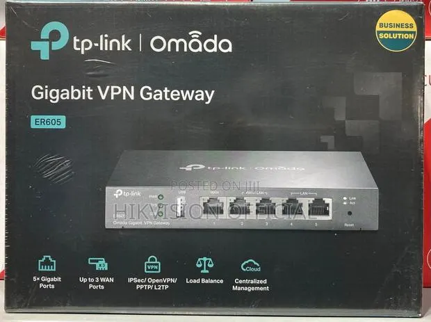 Tplink Er605 Omada Gigabit VPN Gateway Router · Photo 1