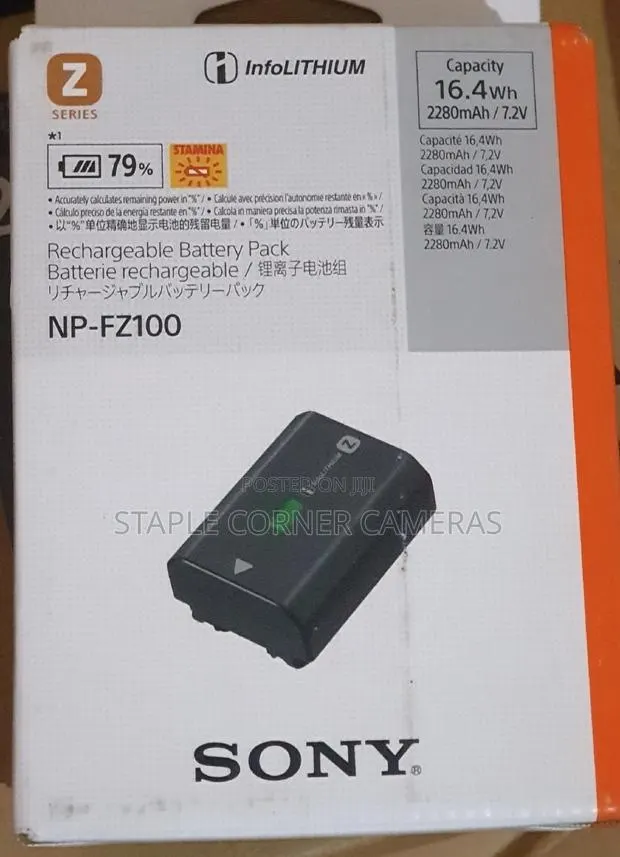 Genuine Sony Np-fz100 Battery · Photo 1