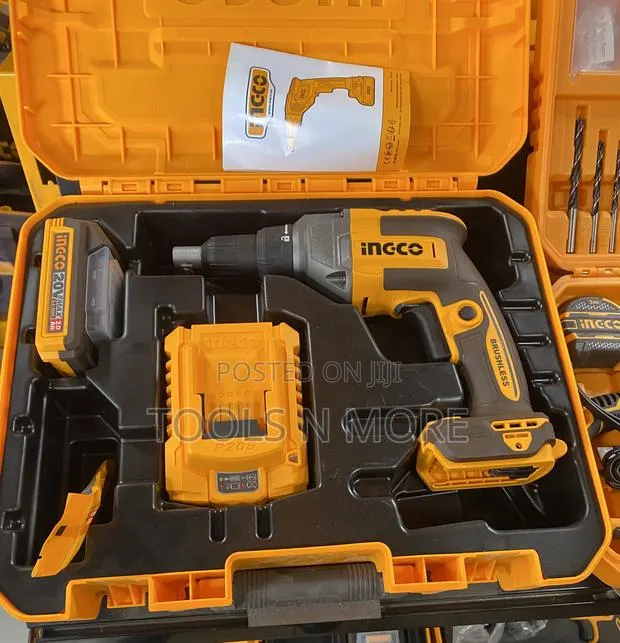 Ingco 20v Cordless Drywall Screwdriver (4200rpm) · Photo 1