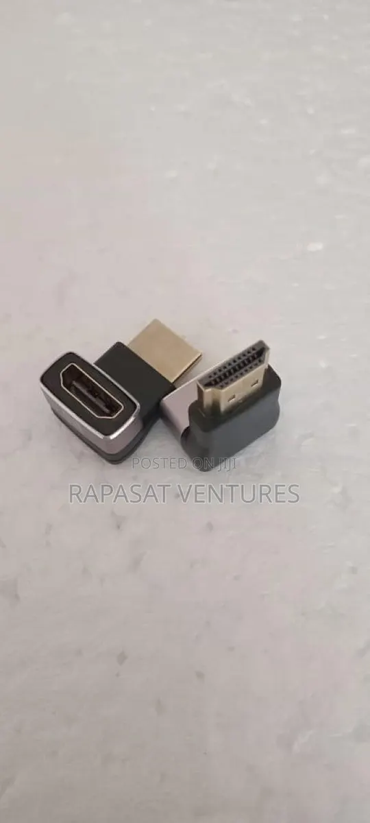 Hdmi Male to Hdmi Female 90 Degrees Adapter · Photo 1