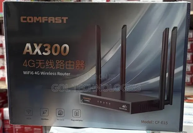 Comfast Ax300 Wifi6 4g Wireless Router Cf-E15 · Photo 1