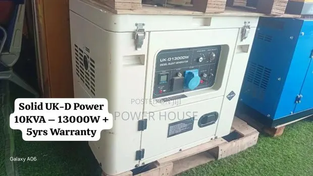 Reliable Uk-D 10kva Diesel Generator 13000w – 10kva Power, 5yrs · Photo 1