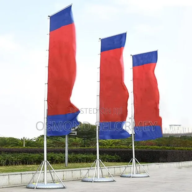 Telescopic Banner Pole · Photo 1