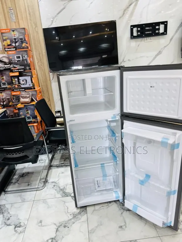 Zealous Sleek Double Door Fridge Pearl Pf-2521w0-5e · Photo 1