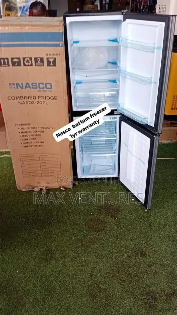 NASD2-20FL 158L Double Door Fridge From Nasco 158L · Photo 1