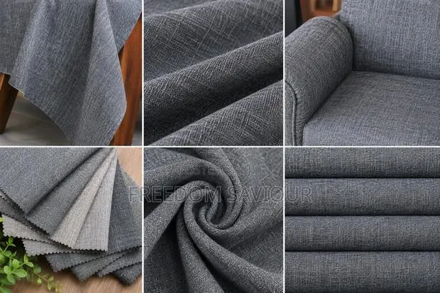 Luxury Grey Sofa Fabric · Photo 1