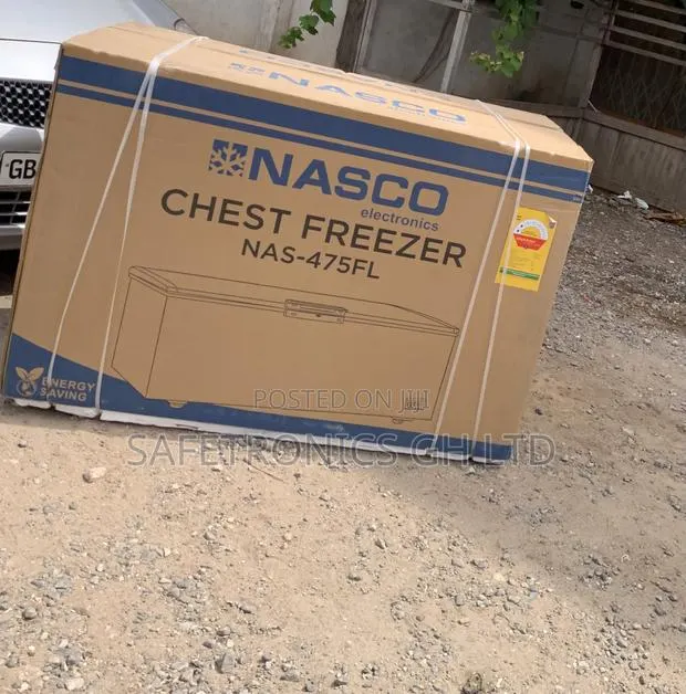 Top Class New Nasco 400 LTRS Chest Freezer – Black (NAS-475FL-B) · Photo 1
