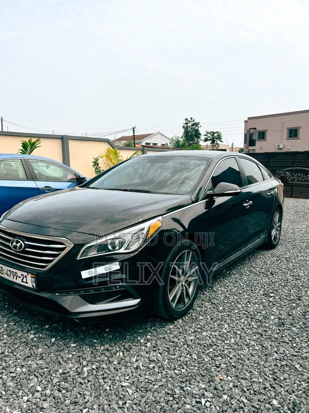 Hyundai Sonata Limited 2.0T Seban (2.0L 4cyl 6A) 2016 Black · Photo 1
