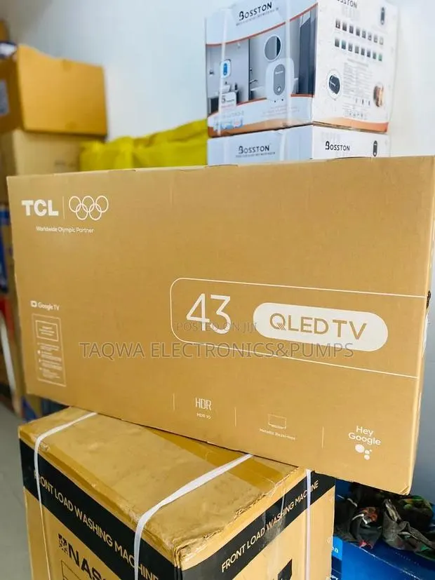 A 43- Inch Qled TCL Smart Tv · Photo 1