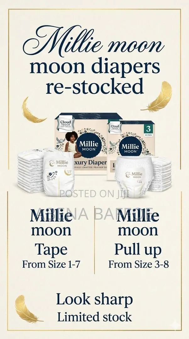 Millie Moon Luxury Diapers · Photo 1