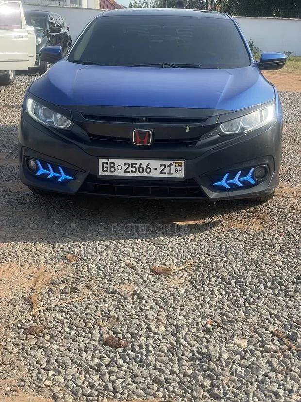 Honda Civic 2016 Blue · Photo 1