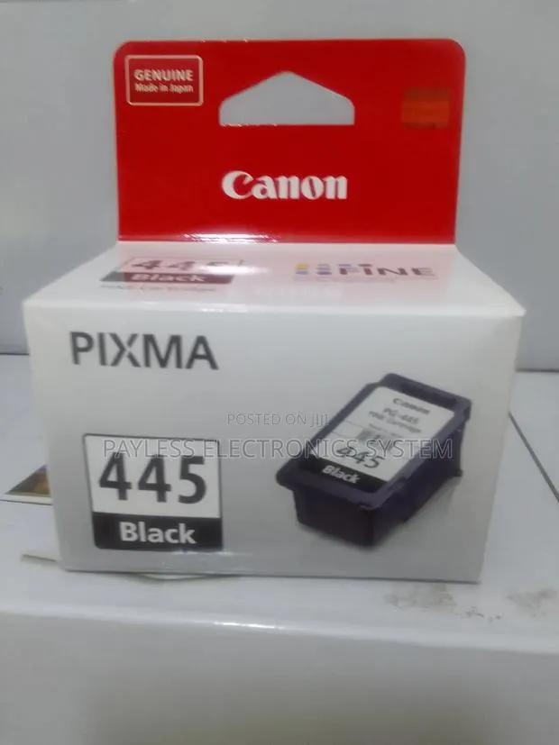 Canon 445 Black Ink Cartridges · Photo 1