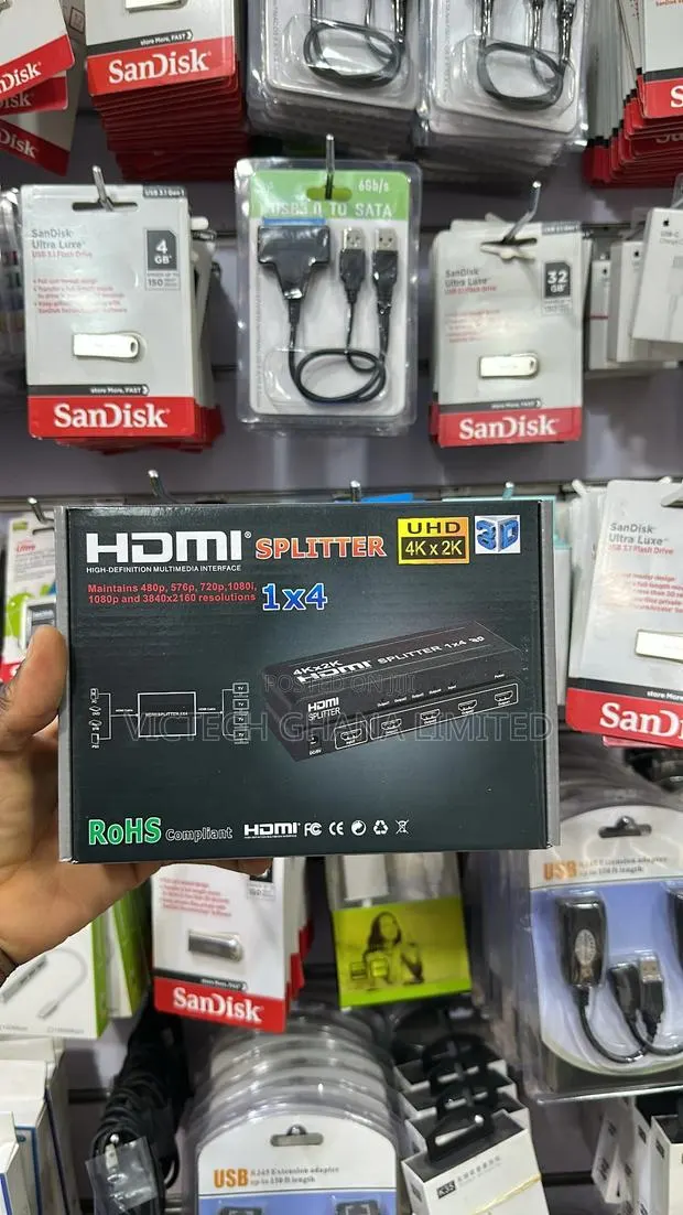 Hdmi 1x4 Splitter Ultra Hd · Photo 1