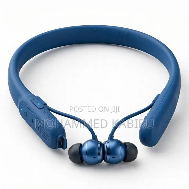 Original Bluetooth Neckband Earphone - 48H Battery - GH₵72 · Photo 1