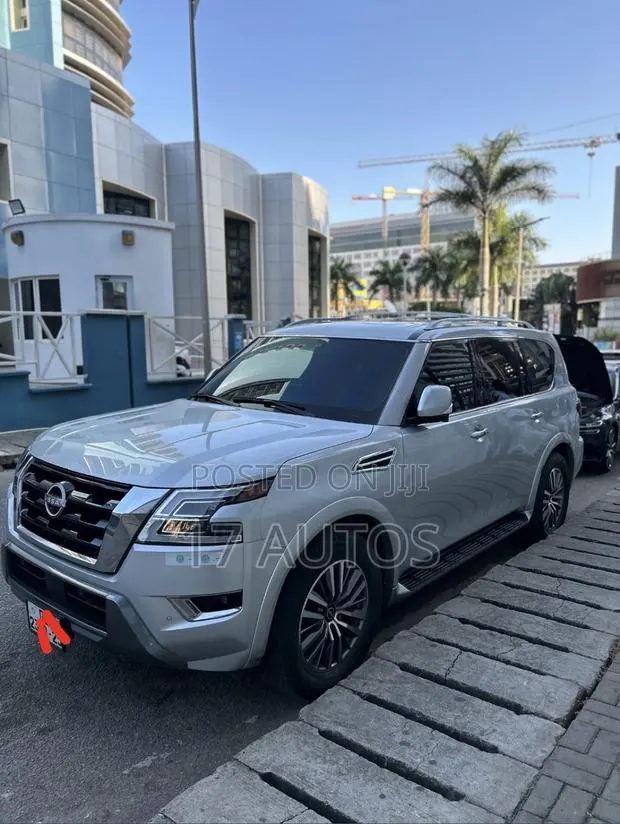Nissan Armada SL 2023 Silver · Photo 1